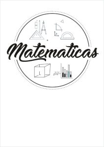 diseño blanco y negro de portadas matematicas
