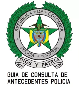 escudo de la policia donde se solicita Antecedentes policia