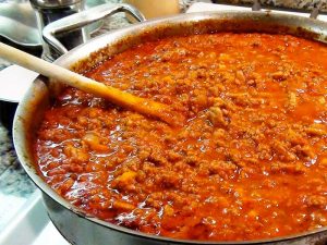 ingredientes para hacer spaghetti a la boloñesa en Colombia
