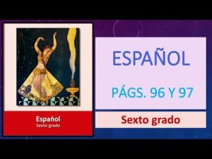 paginas Libro de español sexto grado