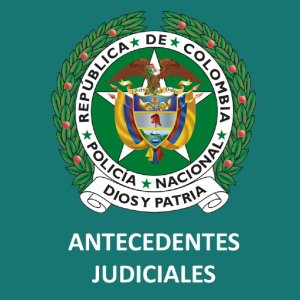 Antecedentes judiciales logotipo oficial